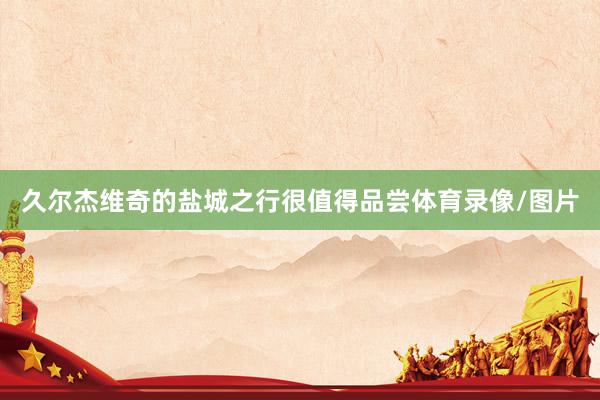 久尔杰维奇的盐城之行很值得品尝体育录像/图片