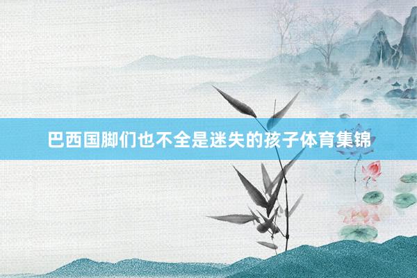 巴西国脚们也不全是迷失的孩子体育集锦