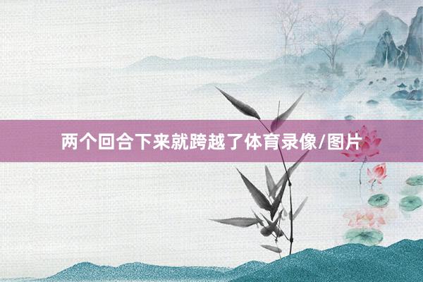 两个回合下来就跨越了体育录像/图片