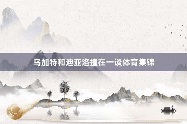 乌加特和迪亚洛撞在一谈体育集锦