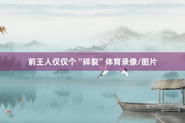 前王人仅仅个“碎裂”体育录像/图片