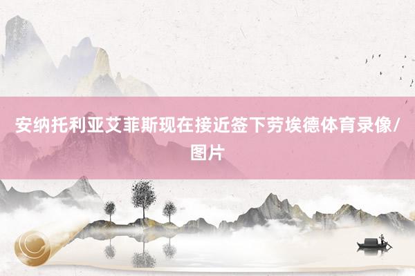 安纳托利亚艾菲斯现在接近签下劳埃德体育录像/图片