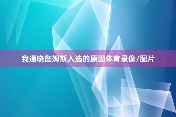 我通晓詹姆斯入选的原因体育录像/图片