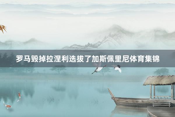 罗马毁掉拉涅利选拔了加斯佩里尼体育集锦